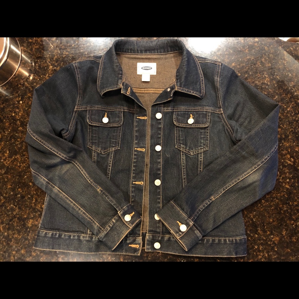Old Navy size L denim jean jacket